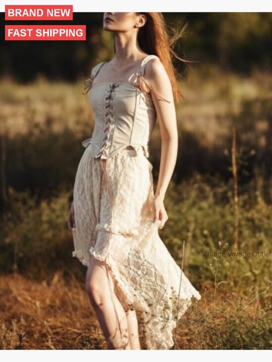 Lace Maxi Skirt Elastic Waist Asymmetrical Hem Sheer Flowy Beach Cover Up - Picture 2 of 7